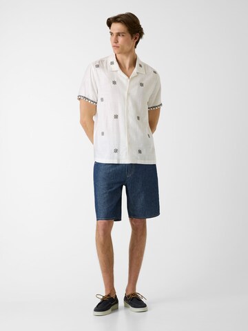 GUESS Regular Fit Hemd in Beige