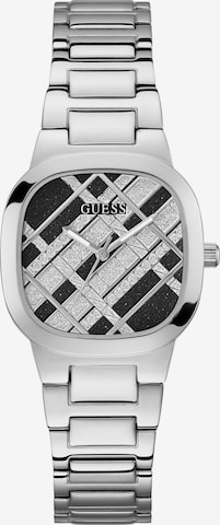 GUESS Analog Watch 'CLASH' in Silver: front