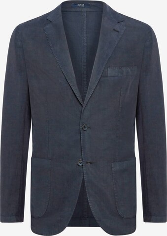 Coupe regular Veste de costume Boggi Milano en bleu : devant