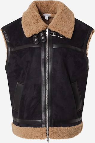 TOPSHOP Liivi värissä musta: etupuoli