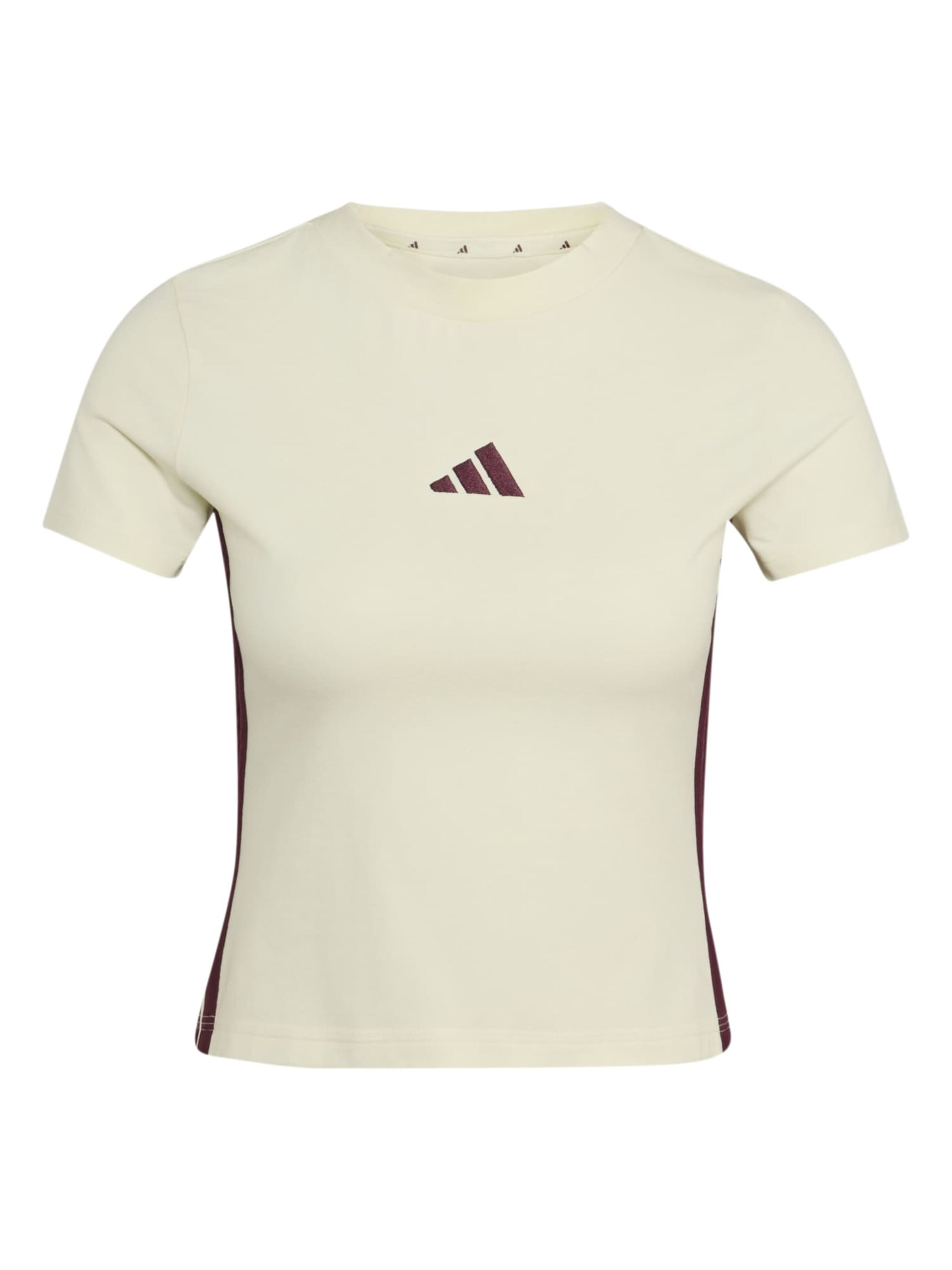 ADIDAS SPORTSWEAR Majica 'W 3S SJ BABY T' | bež barva: sprednja stran