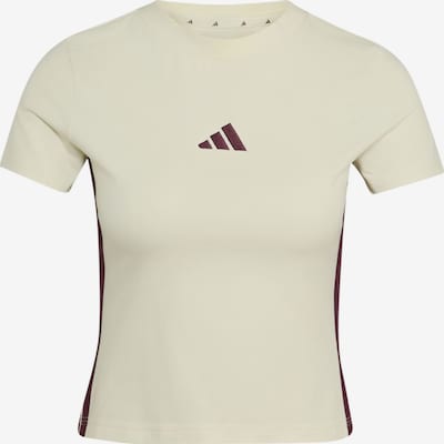 ADIDAS SPORTSWEAR Toiminnallinen paita 'W 3S SJ BABY T' koossa XS värissä norsunluu, Tuotenäkymä
