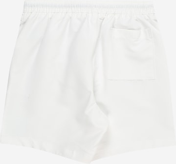 Pantaloncini da bagno 'Intense Power' di Calvin Klein Swimwear in bianco