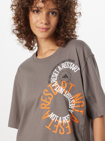 ADIDAS BY STELLA MCCARTNEY - Camiseta funcional en gris