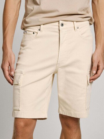 Pepe Jeans Regular Cargobroek 'Gymdigo' in Wit