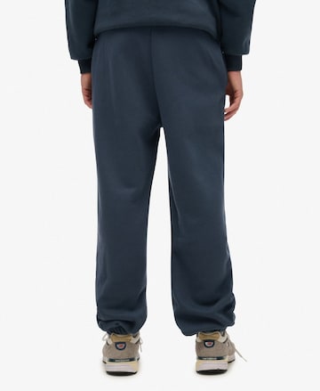 Effilé Pantalon Superdry en bleu