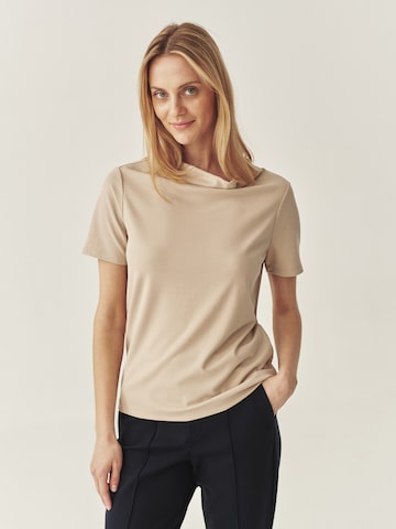Camicia da donna 'Luca' di TATUUM in beige: frontale