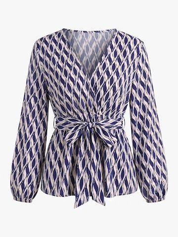 Cupshe Tunic 'Long blouses' in Blue: front