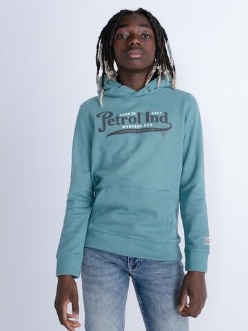 Petrol Industries Sweatshirt 'Bolingbrook' in Blau: predná strana