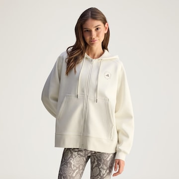 Veste de survêtement ADIDAS BY STELLA MCCARTNEY en blanc : devant