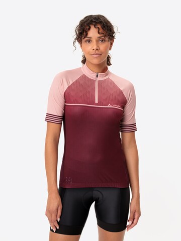 VAUDE Jersey 'Posta' in Red: front