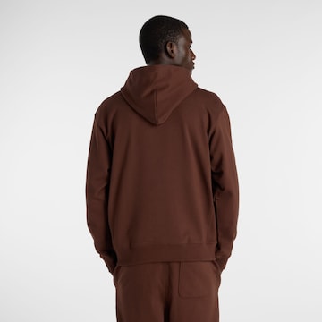 new balance Sweatshirt 'Athletics' in Braun