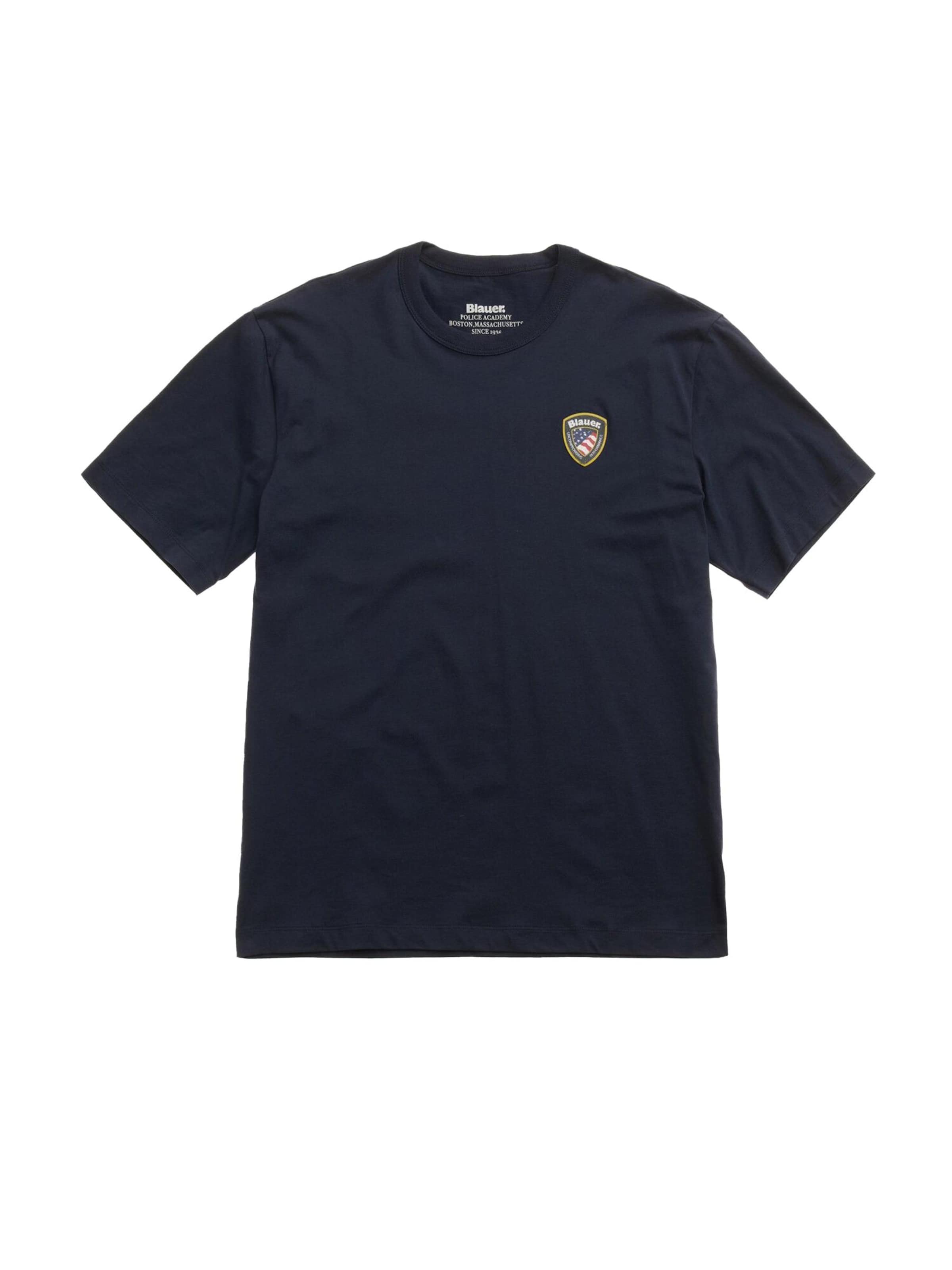 Blauer Shirt 'BLAUER FAXON T-SHIRT T-SHIRT' in Blue: front