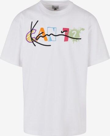 Karl Kani Shirt in Wit: voorkant