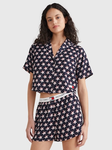 Chemise de nuit TOMMY HILFIGER en bleu : devant