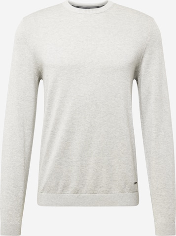 JOOP! Pullover 'Luxos' in Grau: predná strana