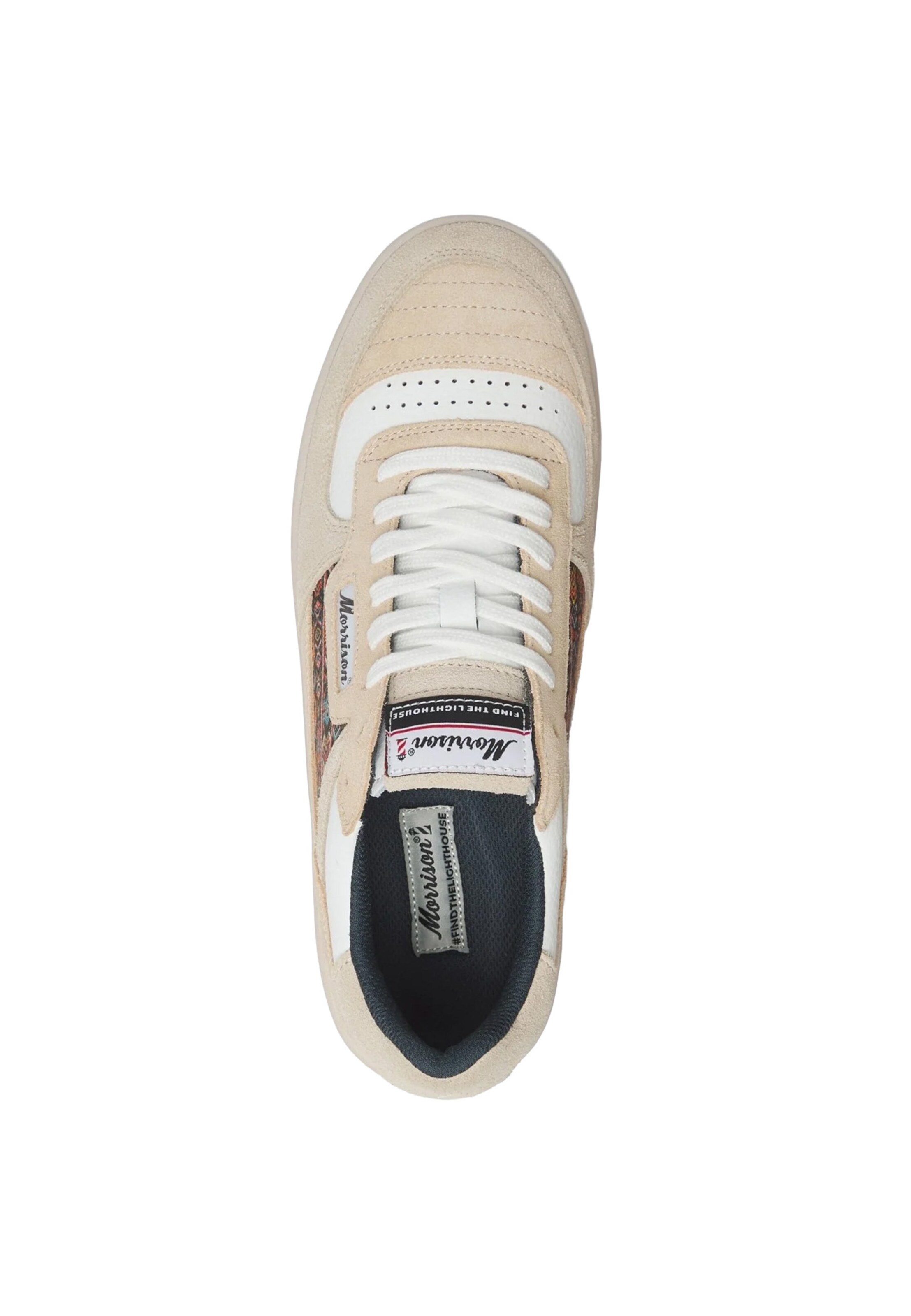 Baskets basses 'Zeta' Morrison en beige