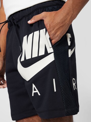 Nike Sportswear Normální Kalhoty – černá