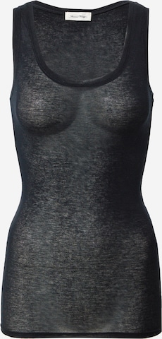 AMERICAN VINTAGE Topp 'Massachusetts' i svart: framsida