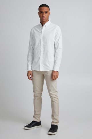 11 Project Regular fit Button Up Shirt 'Steinmar' in White