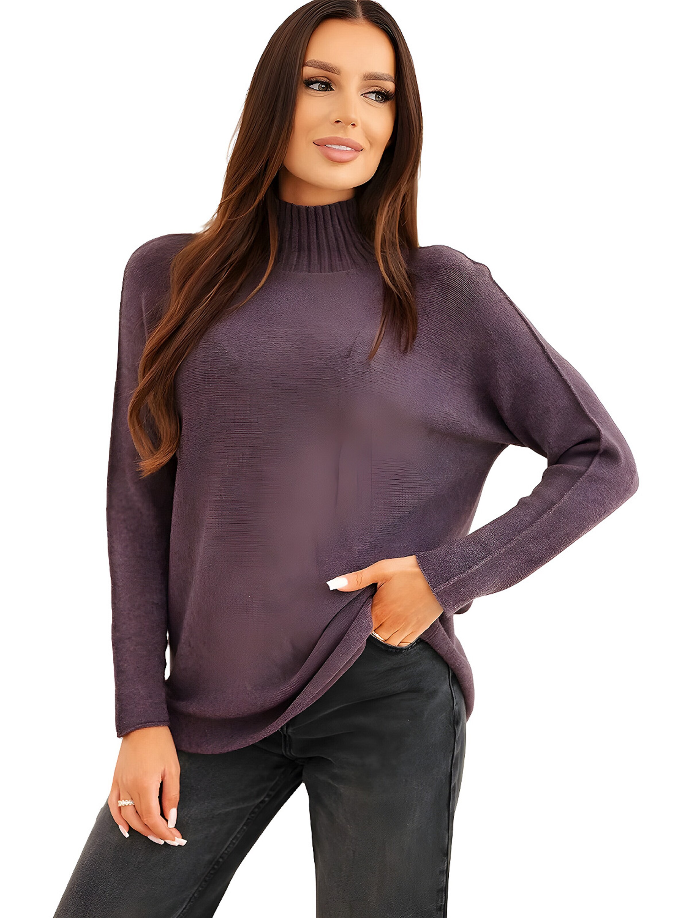 Lumera Pullover‌‌‌‌‌‌‌‌‌ in Lila: Vorderseite