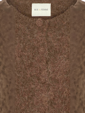 RUE de FEMME - Pullover ' Petra ' em castanho: topo