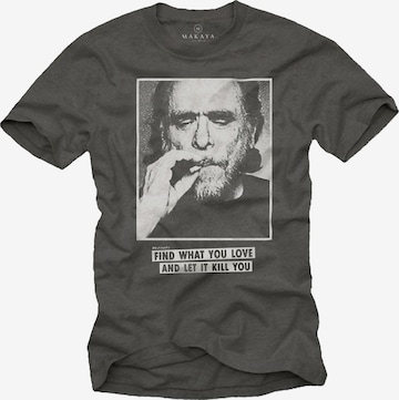 MAKAYA Shirt in Grey: front