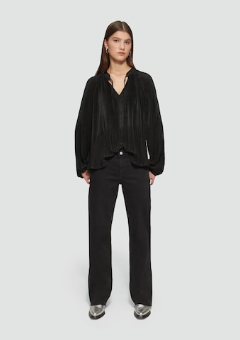 QS Bluse in Schwarz