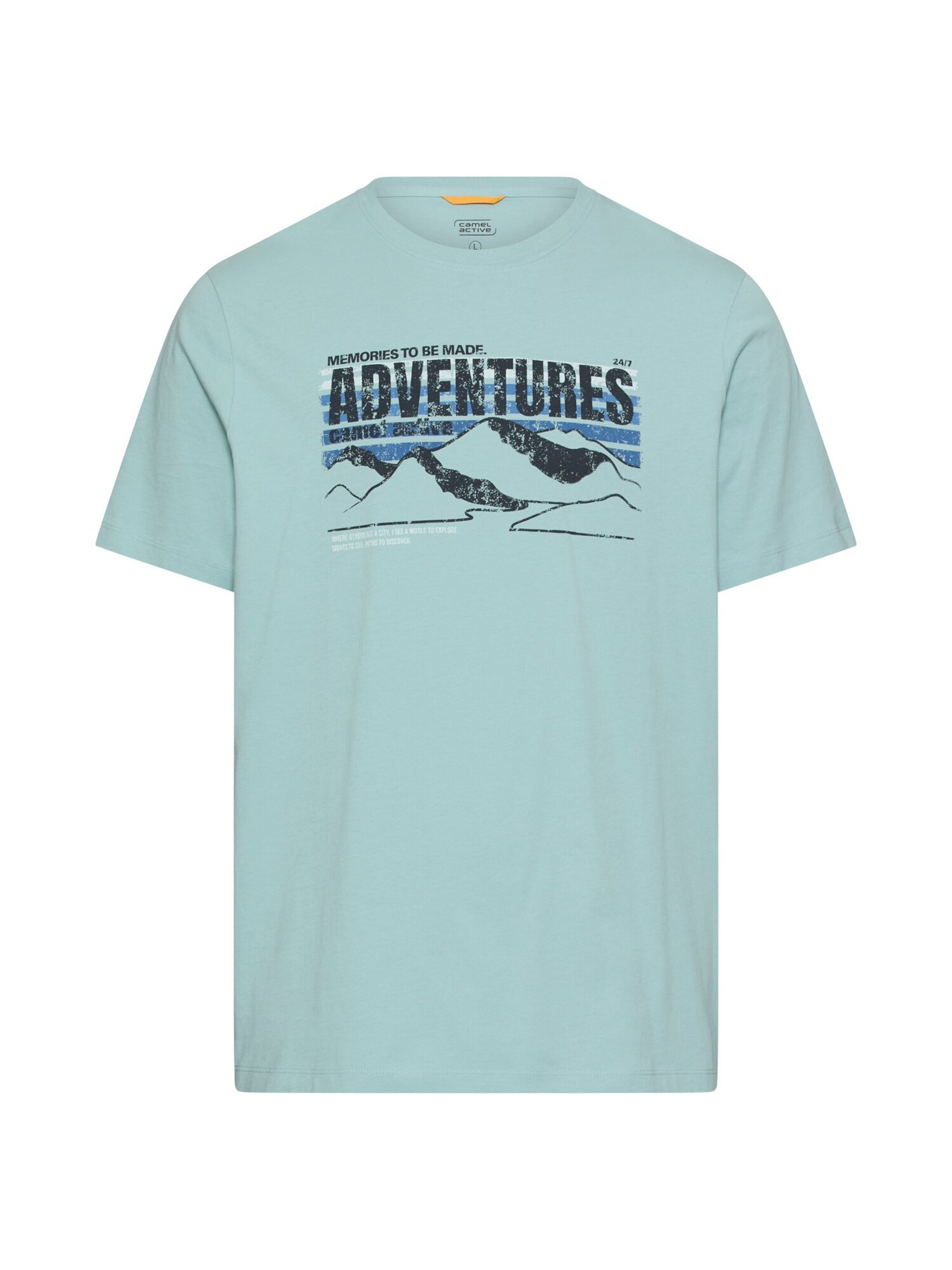 CAMEL ACTIVE Shirt in Blue: front