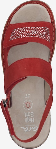 Sandales ARA en rouge