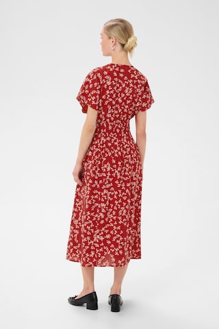 CULTURE Kjole 'CUpuglia Gally' i rød