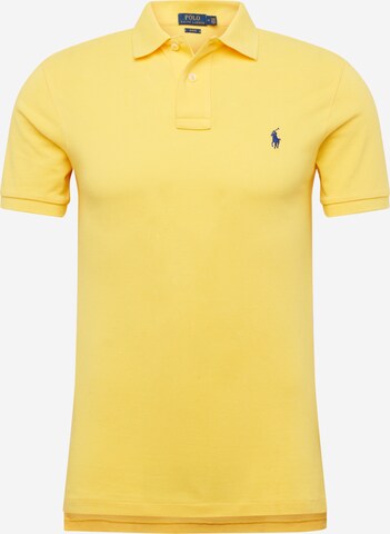 Polo Ralph Lauren Tričko 'SSKCSLM1-SHORT SLEEVE-KNIT' – žlutá: přední strana