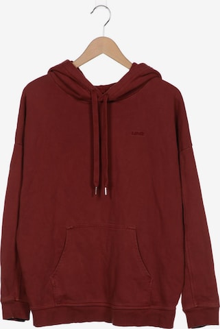 LEVI'S ® Sweatshirt & Zip-Up Hoodie in S in Red: front