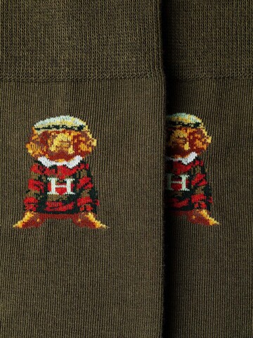 Chaussettes ' HARRY SOCKS ' Hackett London en vert