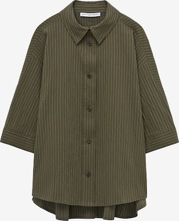 T-shirt Adolfo Dominguez en vert : devant