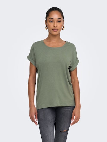 Tricou 'ONLMOSTER' de la ONLY pe verde: față