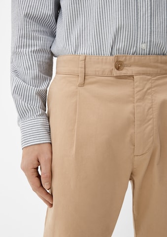 regular Pantaloni chino di s.Oliver in beige