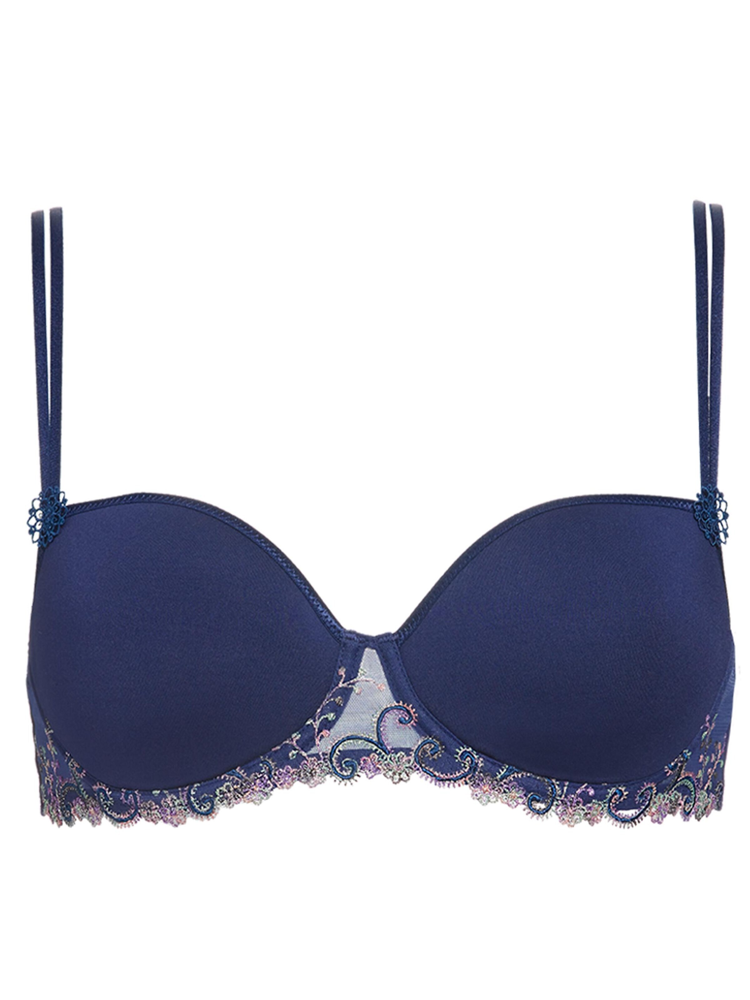 Simone Perele T-shirt Bra 'Délice' in Blue: front
