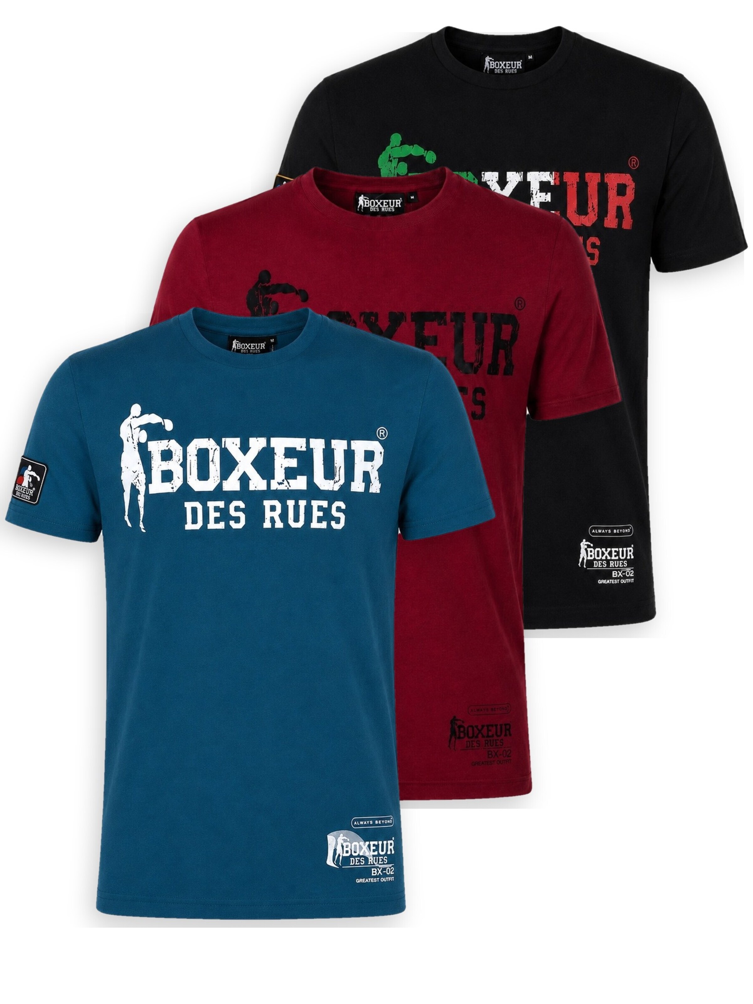 Boxeur des Rues Shirt‌‌ in S in mischfarben, Produktansicht