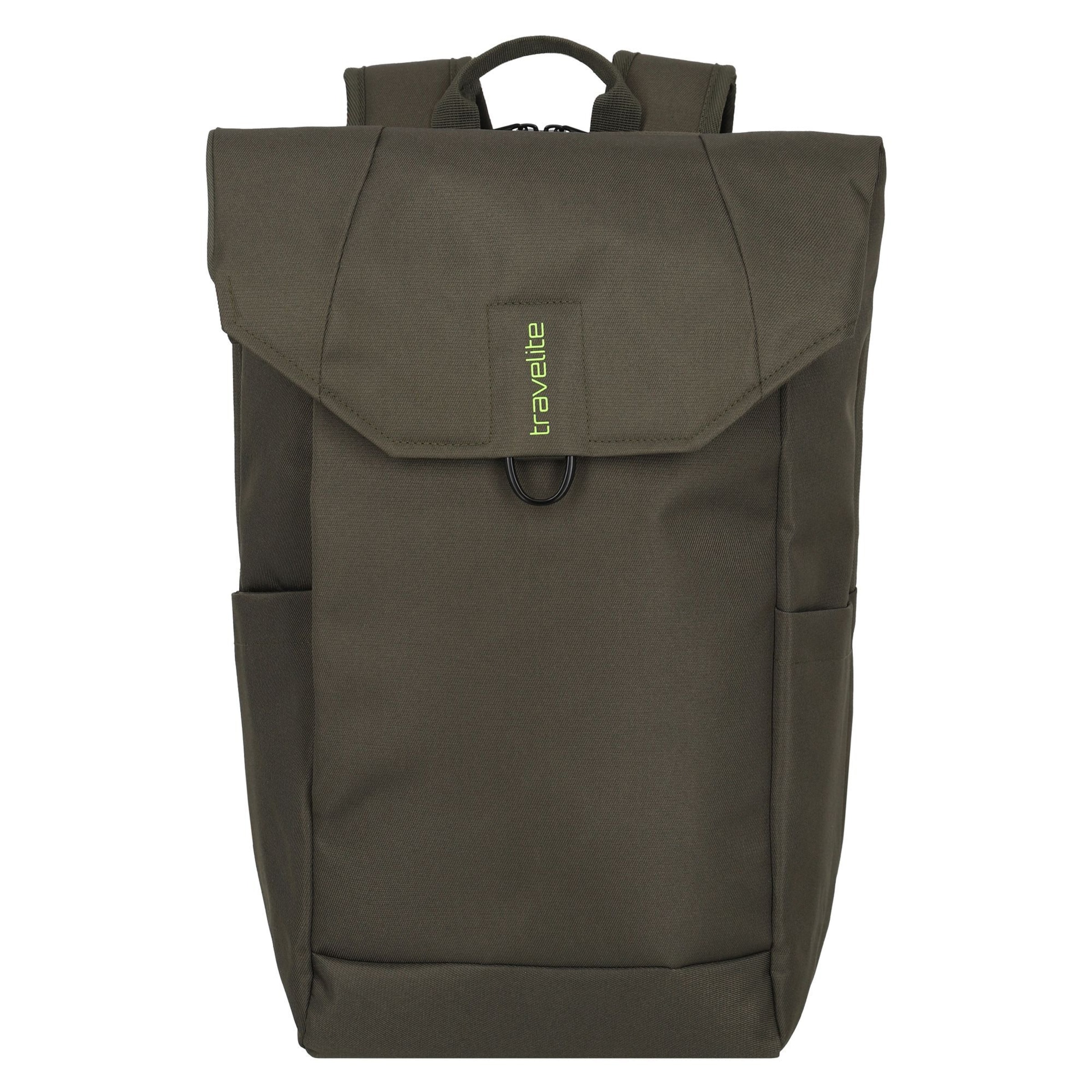 TRAVELITE Backpack 'Pathway' in Green: front