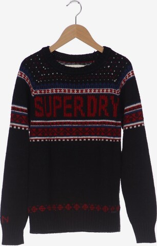 Superdry Pullover S in Schwarz: predná strana