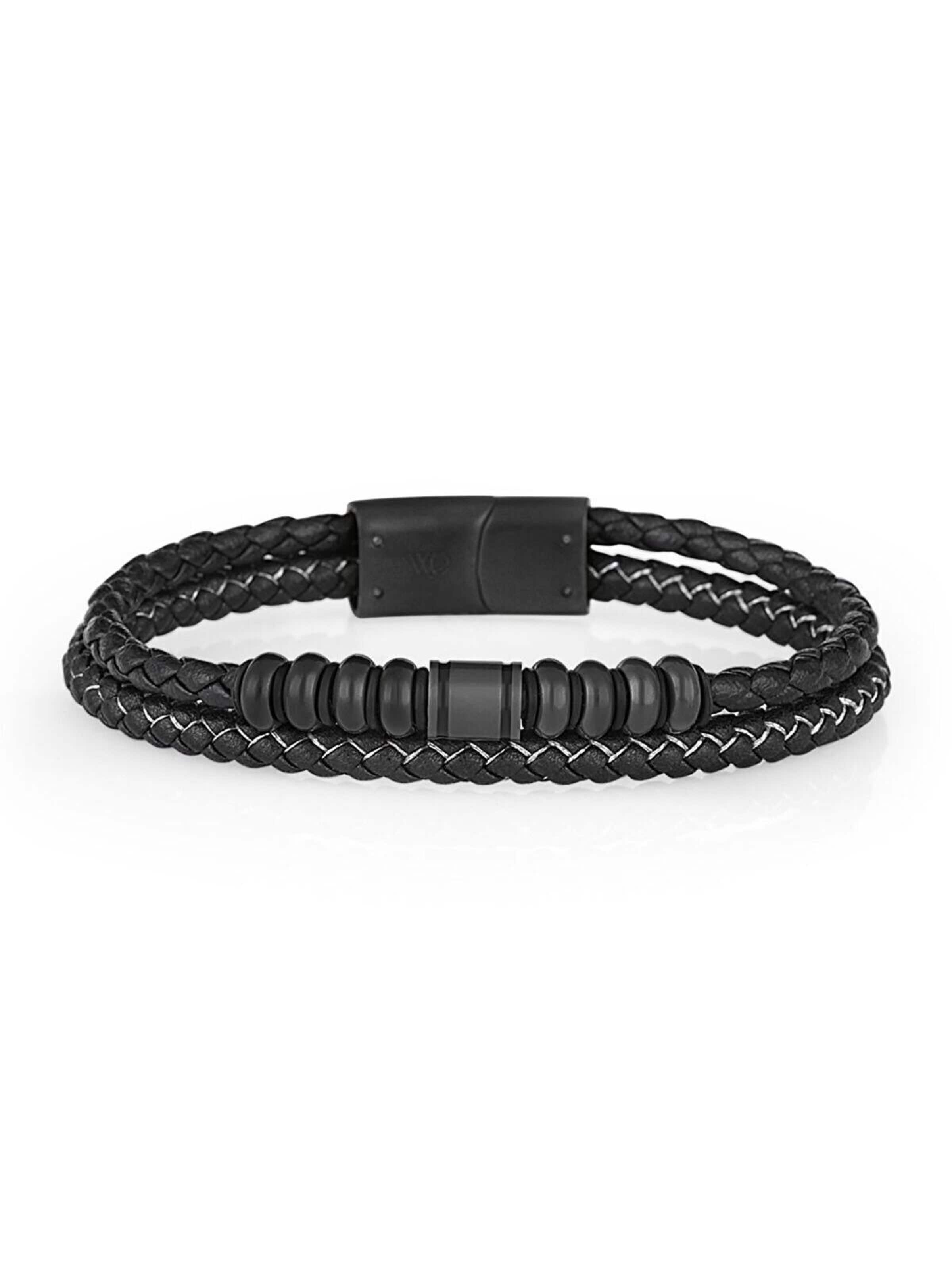 Braccialetto 'JWQG3029' di WESSE in nero: frontale