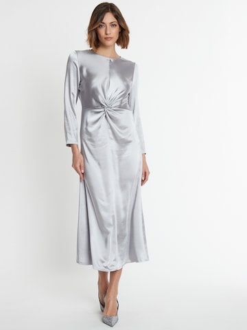 Ana Alcazar Kleid 'Sibel' in Silber: Vorderseite