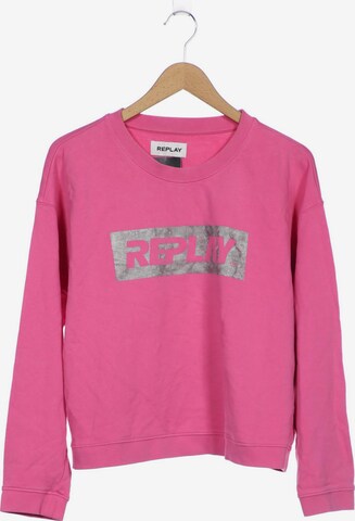 REPLAY Sweater S in Pink: predná strana