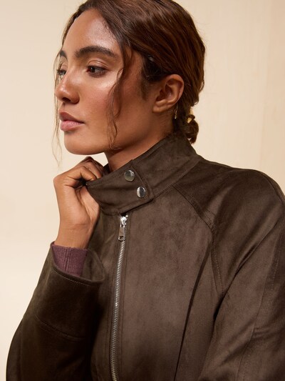 Friends Like These Chaqueta de entretiempo en XS en chocolate, Vista del producto