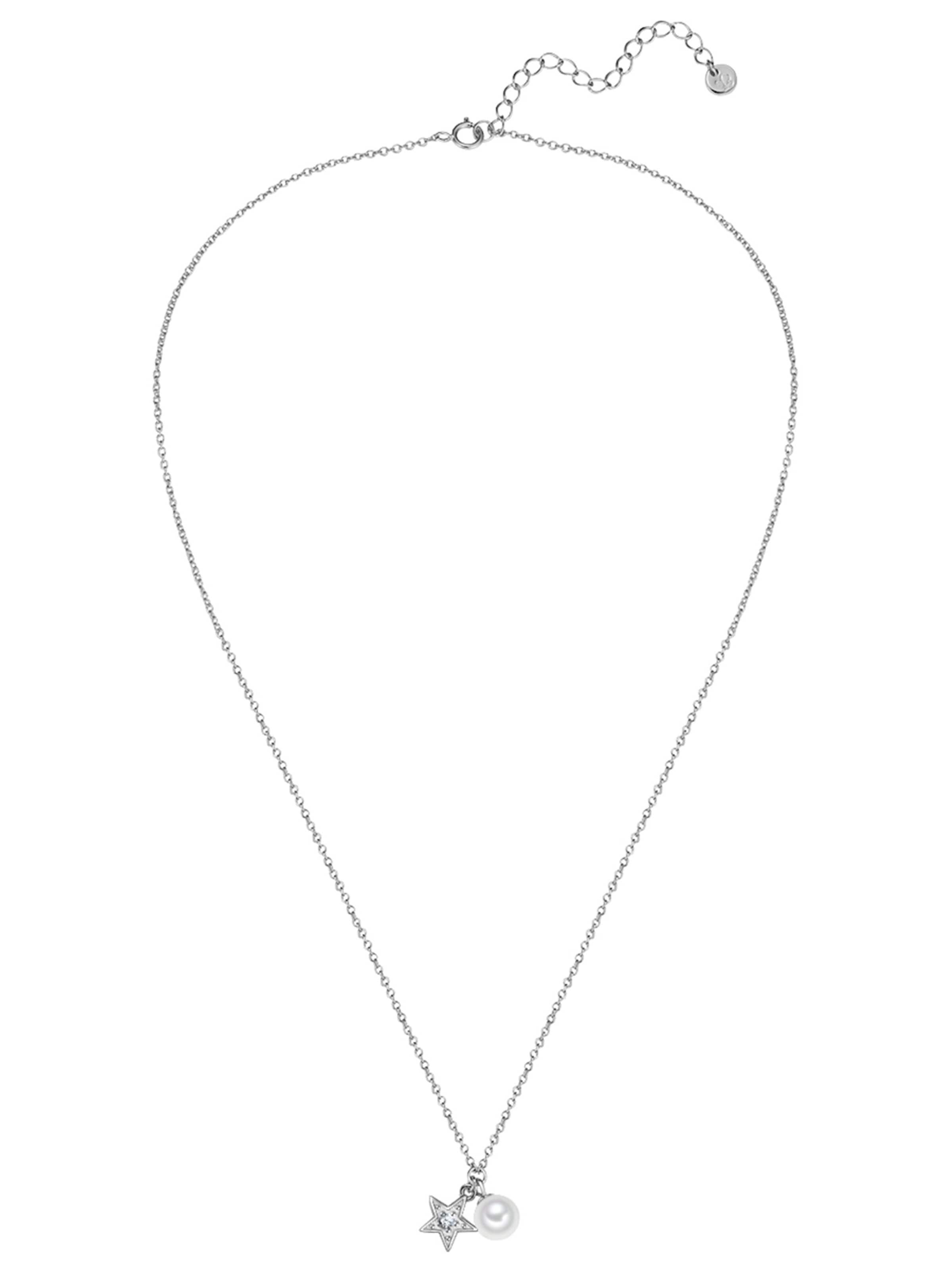 Glanzstücke München Ketting in Zilver: voorkant