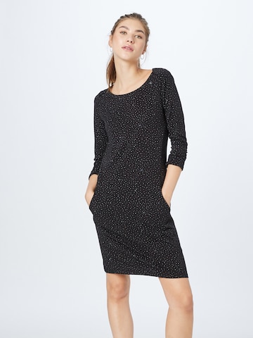 Rochie 'RIVER' de la Ragwear pe negru: față