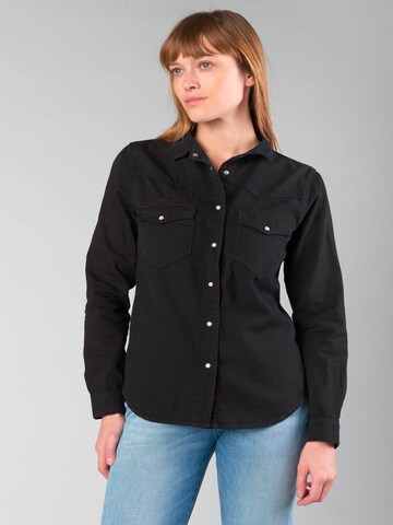 Le Temps Des Cerises Regular fit Blouse 'Juanita' in Grijs: voorkant