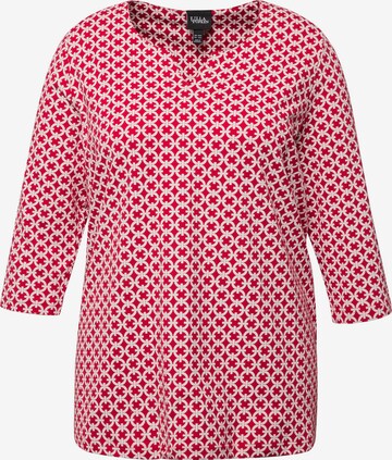 Ulla Popken Shirt in Rood: voorkant