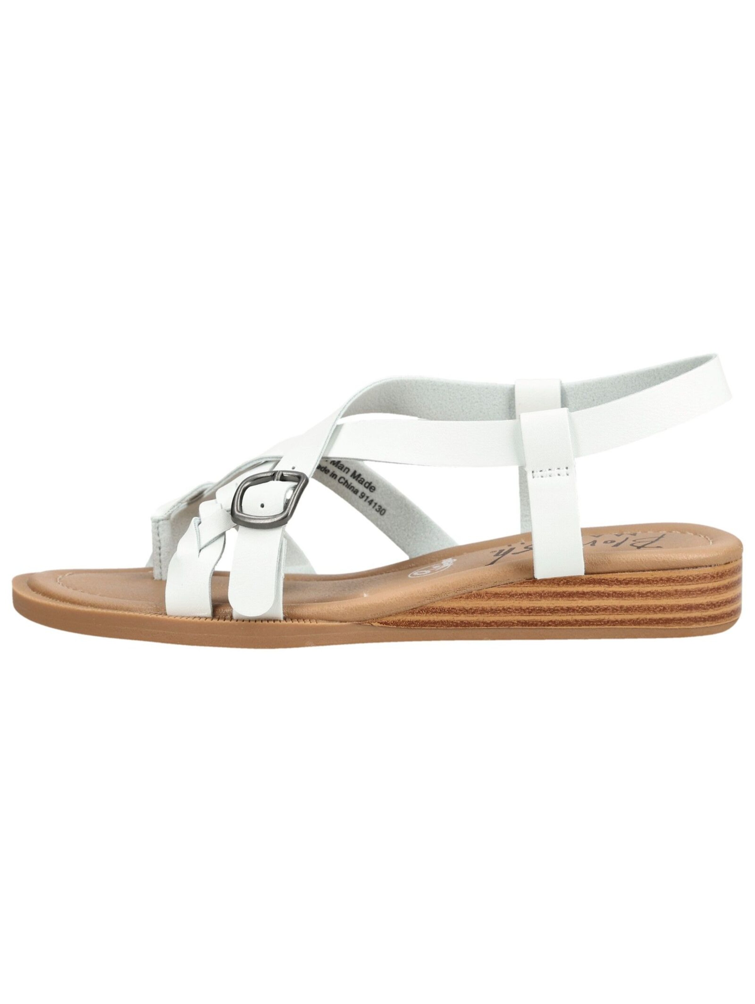 Blowfish Malibu Teenslipper in Wit